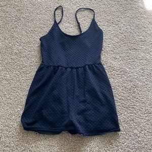 Blue romper